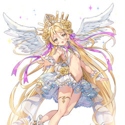 This is a pixiv picture whose title is 【お仕事】ブレイブソード×ブレイズソウル 「フラクシヌス=ルク」.