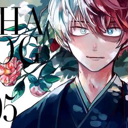 This is a pixiv picture whose title is [腐/轟出]ＭＨＡログ５.