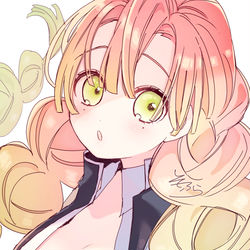 This is a pixiv picture whose title is 恋柱.