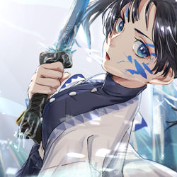 This is a pixiv picture whose title is 私はもう恐れない.