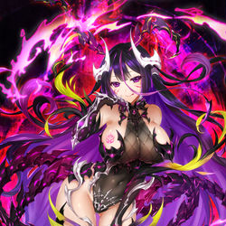 This is a pixiv picture whose title is 【刻のイシュタリア】色欲のルクスリア.