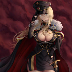 This is a pixiv picture whose title is [Azur Lane] Bismarck.