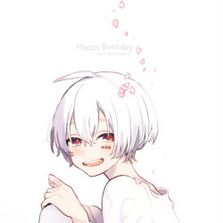 This is a pixiv picture whose title is HAPPY BIRTHDAY.