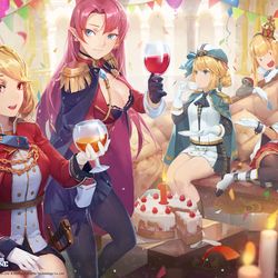 This is a pixiv picture whose title is Azur Lane.