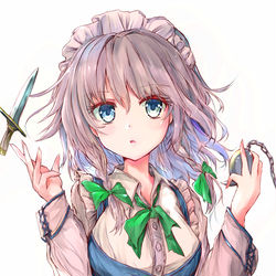 This is a pixiv picture whose title is 凛々しい咲夜さん！.