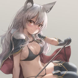 This is a pixiv picture whose title is ケモノ (Commission).