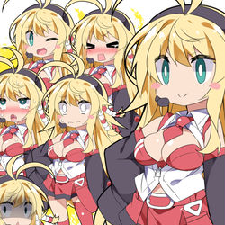 This is a pixiv picture whose title is かんたんまきまき立ち絵素材.