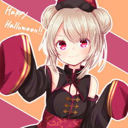 This is a pixiv picture whose title is はろうぃん名取.