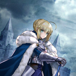 This is a pixiv picture whose title is セイバー.