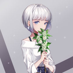 This is a pixiv picture whose title is ギンモクセイ.