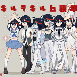 This is a pixiv picture whose title is 6襲年おめでとー！.