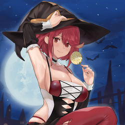 This is a pixiv picture whose title is Halloween Pyra.