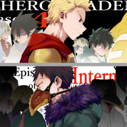 This is a pixiv picture whose title is インターン編.