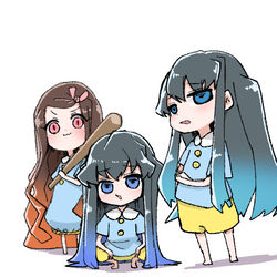 This is a pixiv picture whose title is かかってこいや！.