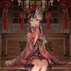 This is a pixiv picture whose title is はろうぃん.