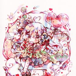 This is a pixiv picture whose title is 『コピックチャオ　ドリーミィカラーセット』限定発売.
