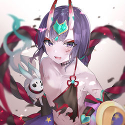 This is a pixiv picture whose title is 護法少女もピンチになる.