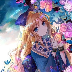 This is a pixiv picture whose title is 無題.