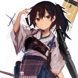 This is a pixiv picture whose title is 加賀さん.