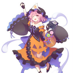 This is a pixiv picture whose title is ハロウィン幽々子.