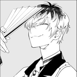 This is a pixiv picture whose title is 白膠木簓.