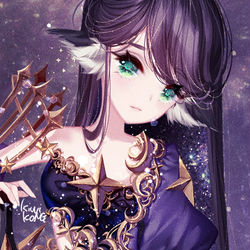 This is a pixiv picture whose title is ★.