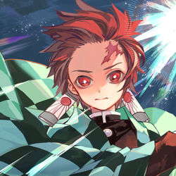 This is a pixiv picture whose title is 日輪刀.