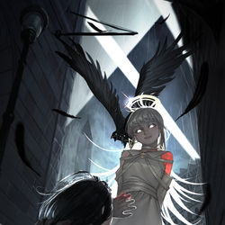 This is a pixiv picture whose title is 魅入られる.