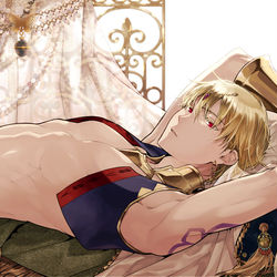 This is a pixiv picture whose title is 術ギルチャン.