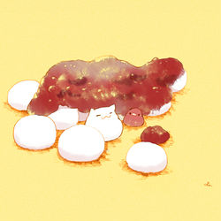 This is a pixiv picture whose title is 白玉.