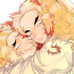 This is a pixiv picture whose title is ⌜ 兄上 ⌟.