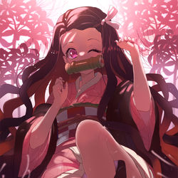 This is a pixiv picture whose title is 彼岸花.