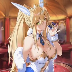 This is a pixiv picture whose title is バニ上.