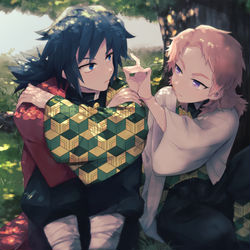 This is a pixiv picture whose title is 思い出す.