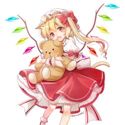 This is a pixiv picture whose title is 立ち絵風フランちゃんその2.