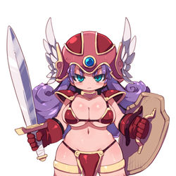 This is a pixiv picture whose title is 基本の戦士.