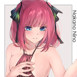 This is a pixiv picture whose title is 水着二乃.