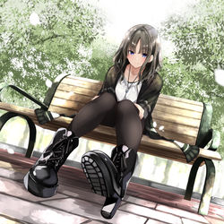 This is a pixiv picture whose title is ブーツ.