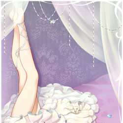 This is a pixiv picture whose title is 白金.