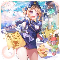 This is a pixiv picture whose title is ポリスのマミィちゃん.