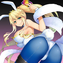 This is a pixiv picture whose title is バニ上様　初描き.