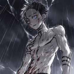 This is a pixiv picture whose title is 贰&叁.