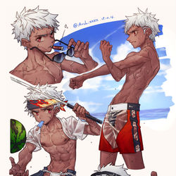 This is a pixiv picture whose title is Boys sketch log 2【19枚】.