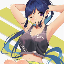 This is a pixiv picture whose title is 松浦さん.