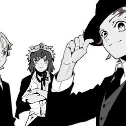 This is a pixiv picture whose title is 洋装.