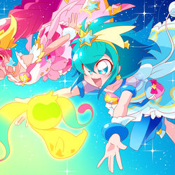 This is a pixiv picture whose title is Twinkle Stars.