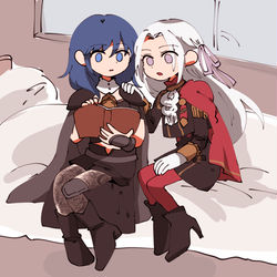 This is a pixiv picture whose title is FE風花雪月log(ほとんどエデレス）.