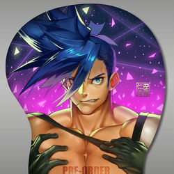 This is a pixiv picture whose title is ガロ・ティモス雄っぱいマウスパッド.