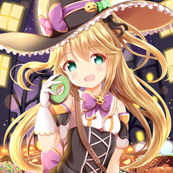 This is a pixiv picture whose title is ハロウィン柚子ちゃん.