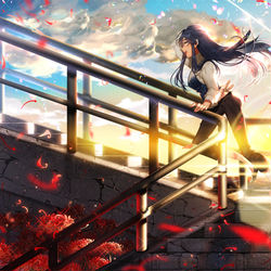 This is a pixiv picture whose title is アラタヒラクノハ.